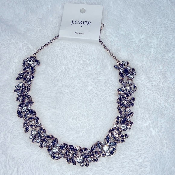 J Crew Crystal Statement Necklace - Picture 4 of 5